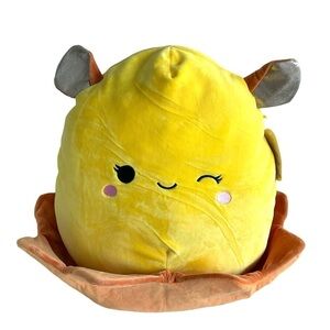 Squishmallows Bijan The Yellow Dumbo Octopus 14” Inch  Plush - NWT💛